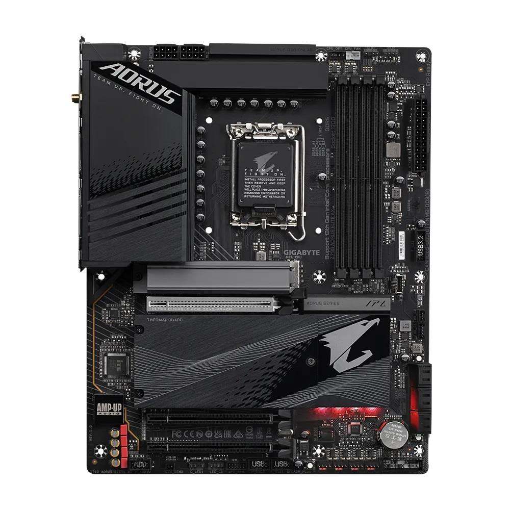 Płyta Gigabyte Z790 AORUS ELITE AX 1.0 /Z790/DDR5/SATA3/USB3.2/PCIe5.0/WiFi/BT/s.1700/ATX 4719331849467  - Incom Group
