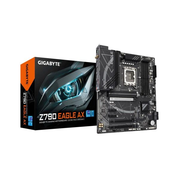 4719331860998 Płyta Gigabyte Z790 EAGLE AX /Z790/DDR5/SATA3/M.2/USB3.2/PCIe5.0/WiFi/BT/s.1700/ATX  - Incom Group
