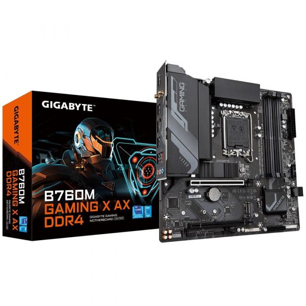  - Incom Group
 Płyta Gigabyte B760M G X AX DDR4 1.0 /B760/DDR4/SATA3/M.2/USB3.0/WiFi/BT/PCIe4.0/s.1700/mATX 4719331851392