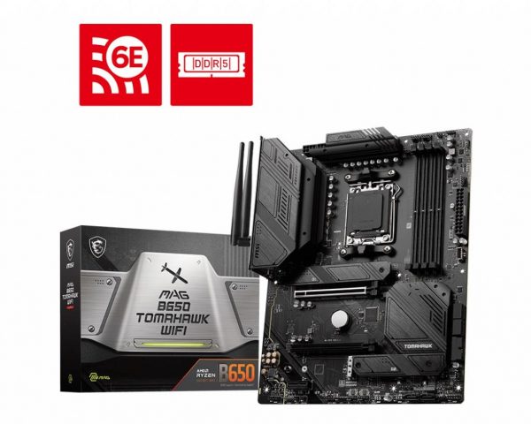 Płyta MSI MAG B650 TOMAHAWK WIFI /AMD B650/DDR5/SATA 3/M.2/USB3.2/WiFi/BT/PCIe4.0/AM5/ATX 4711377010153  - Incom Group
