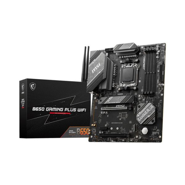 4711377098052 Płyta MSI B650 GAMING PLUS WIFI /AMD B650/DDR5/SATA3/M.2/USB3.2/WiFi/BT/PCIe4.0/AM5/ATX  - Incom Group
