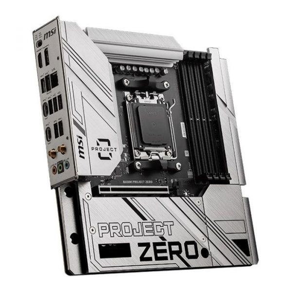  - Incom Group
 4711377126649 Płyta MSI B650M PROJECT ZERO /AMD B650/DDR5/SATA3/M.2/USB3.2/WiFi/BT/PCIe4.0/AM5/mATX