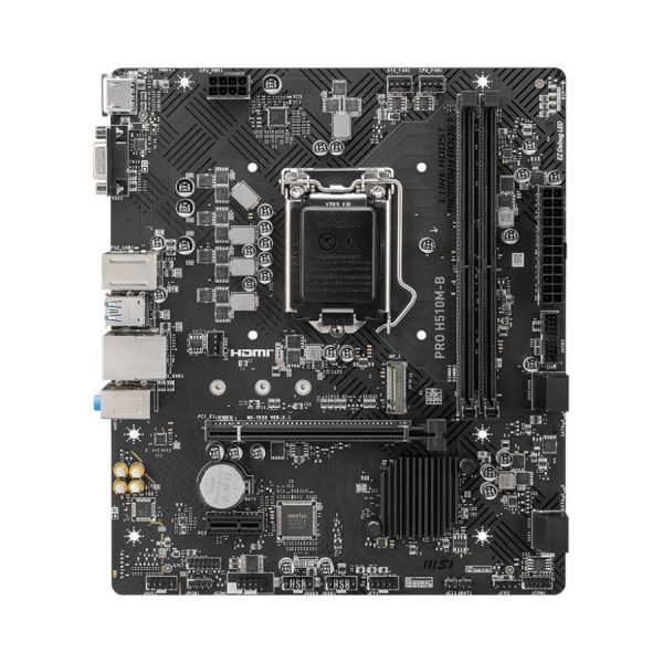 Płyta MSI PRO H510M-B /H470/DDR4/SATA3/M.2/USB3.0/PCIe3.0/s.1200/mATX  - Incom Group
 4711377078870