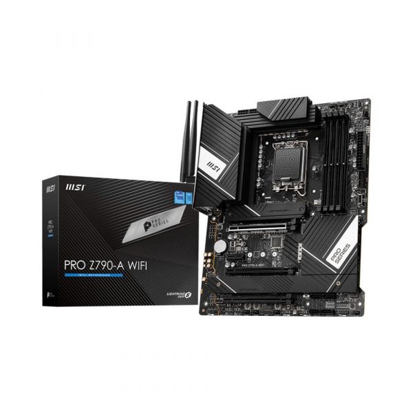  - Incom Group
 Płyta MSI PRO Z790-A WIFI /Z790/DDR5/SATA3/M.2/USB3.2/WiFi/BT/PCIe5.0/s.1700/ATX 4711377011464