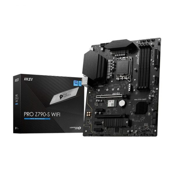 4711377119603  - Incom Group
 Płyta MSI PRO Z790-S WIFI /Z790/DDR5/SATA3/M.2/USB3.2/WiFi/BT/PCIe5.0/s.1700/ATX