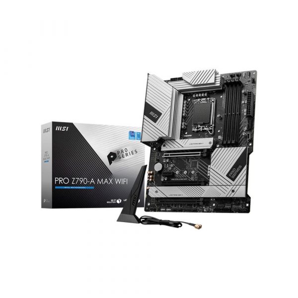 4711377139939  - Incom Group
 Płyta MSI PRO Z790-A MAX WIFI /Z790/DDR5/SATA3/M.2/USB3.2/WiFi/BT/PCIe5.0/s.1700/ATX