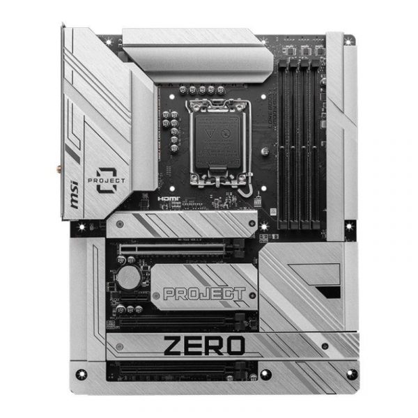 Płyta MSI Z790 PROJECT ZERO /Z790/DDR5/SATA3/M.2/USB3.2/WiFi/BT/PCIe5.0/s.1700/ATX  - Incom Group
 4711377154024