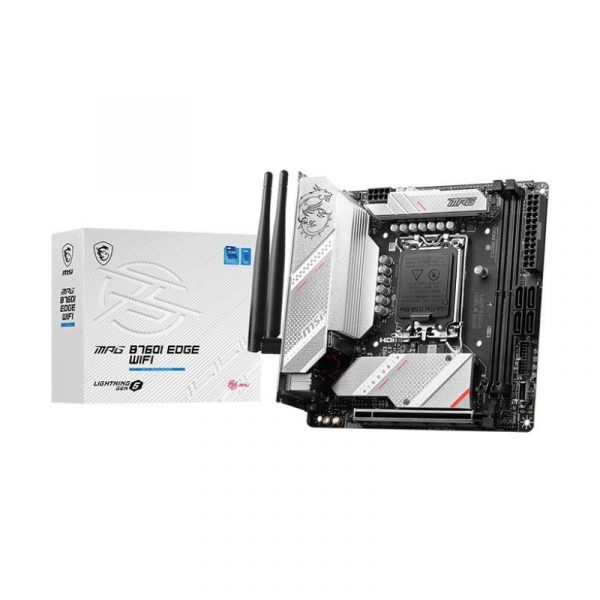 Płyta MSI MPG B760I EDGE WIFI /B760/DDR5/SATA3/M.2/USB3.1/WiFi/BT/PCIe5.0/s.1700/mITX 4711377069632  - Incom Group
