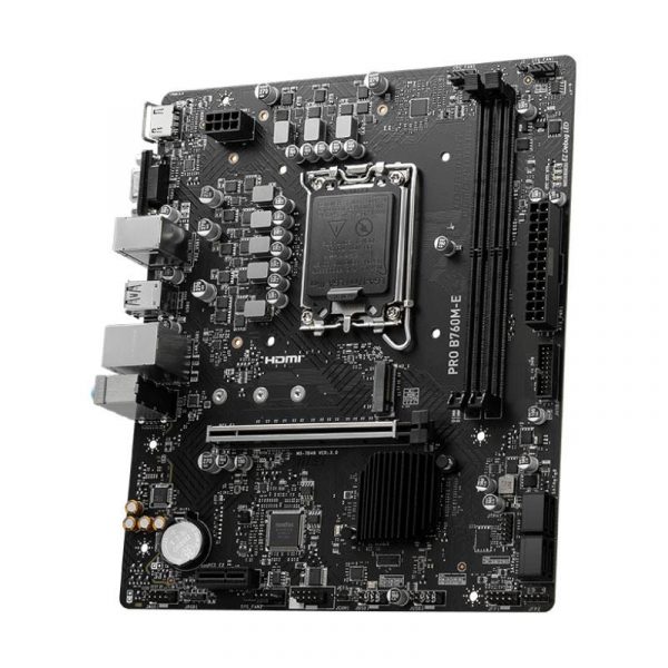 Płyta MSI PRO B760M-E /B760/DDR5/SATA3/M.2/USB3.0/PCIe4.0/s.1700/mATX   - Incom Group
