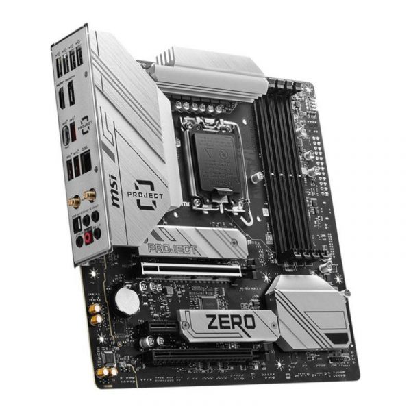 Płyta MSI B760M PROJECT ZERO /B760/DDR5/SATA3/M.2/USB3.2/WiFi/BT/PCIe5.0/s.1700/mATX 4711377143660  - Incom Group
