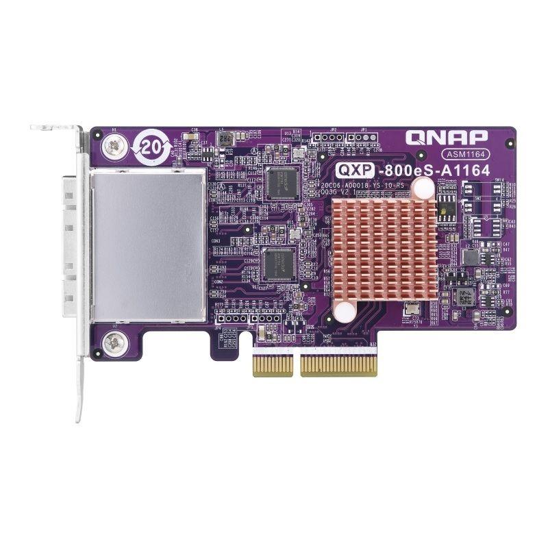 Karta rozszerzeń QNAP QXP-800eS-A1164 SATA 4713213517765  - Incom Group
