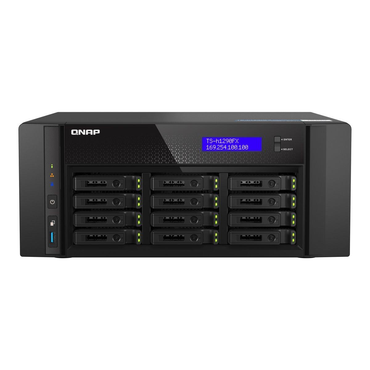 Serwer plików NAS QNAP TS-h1290FX-7232P-64G  - Incom Group
 4711103080511