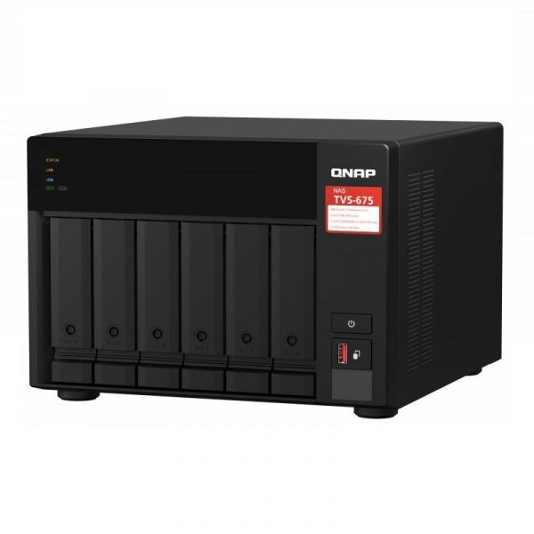 Serwer plików NAS QNAP TVS-675-8G  - Incom Group
 4713213519394