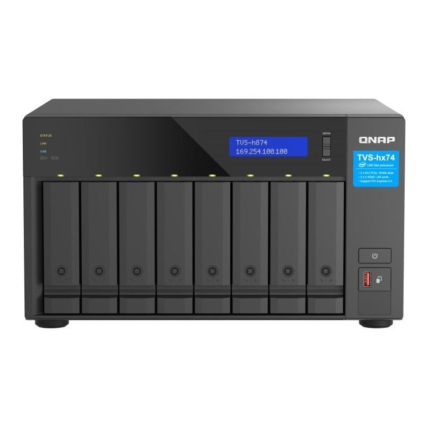 Serwer Plików NAS QNAP TVS-h874-i7-32G 4711103082409  - Incom Group
