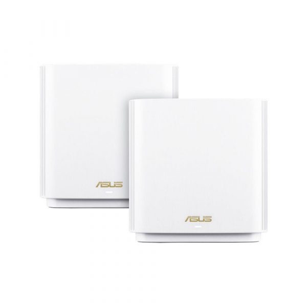 System Mesh Asus ZenWiFi-AX-XT8 AX6600 Wi-Fi 6 Biały dwupak 4718017579117  - Incom Group
