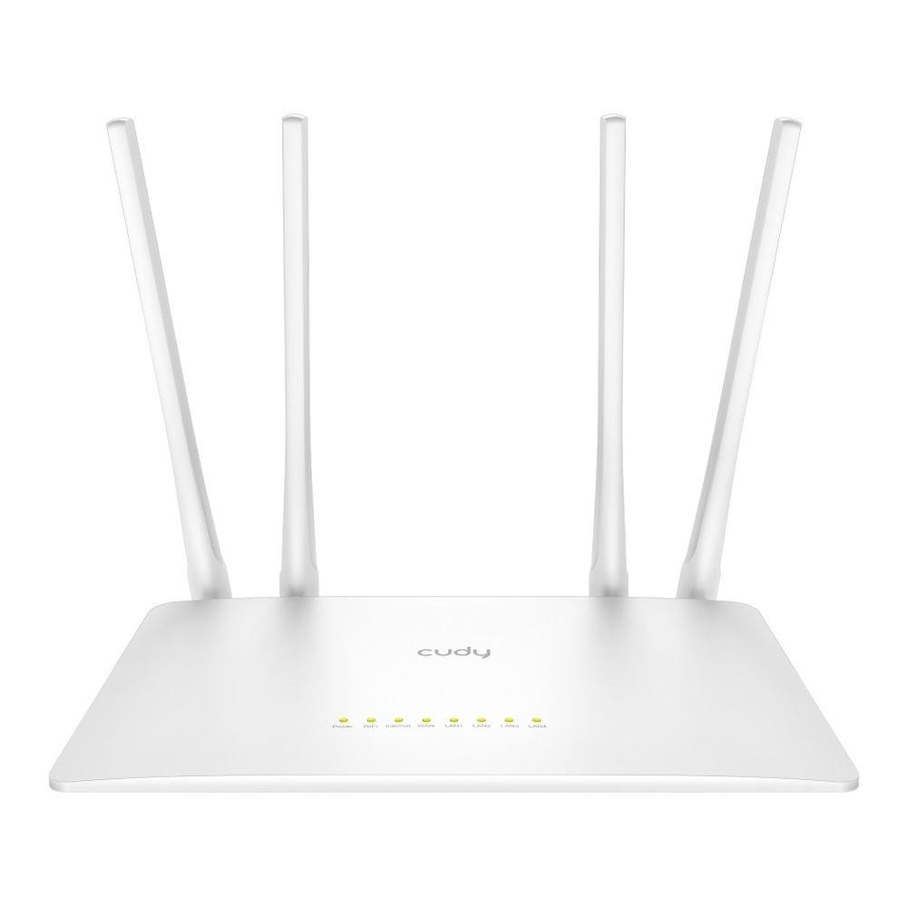 Router bezprzewodowy Cudy WR1200 WiFi 5 AC1200 4xLAN 1xWAN  - Incom Group
 6971690792077