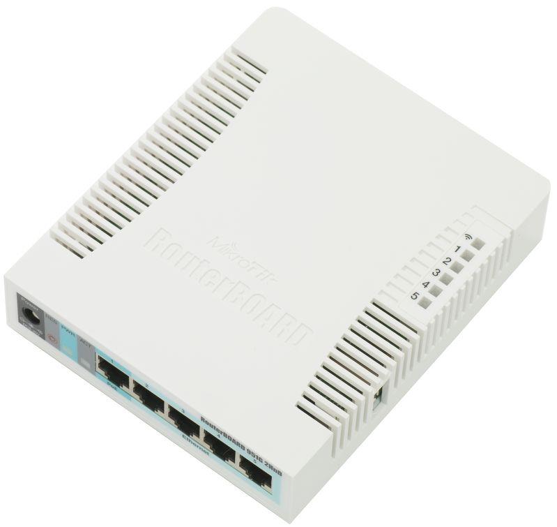 4752224001108  - Incom Group
 Access Point MikroTik RB951G-2HnD (600MHz CPU) 128MB RAM, 5x LAN, 2.4GHz 802.11b/g/n, RouterOS