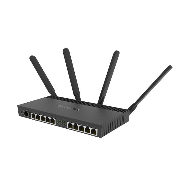 Router bezprzewodowy MikroTik hAP RB4011iGS+5HacQ2HnD-IN 10x 1GbE 1x SFP+ 10GbE  - Incom Group
 4752224002693