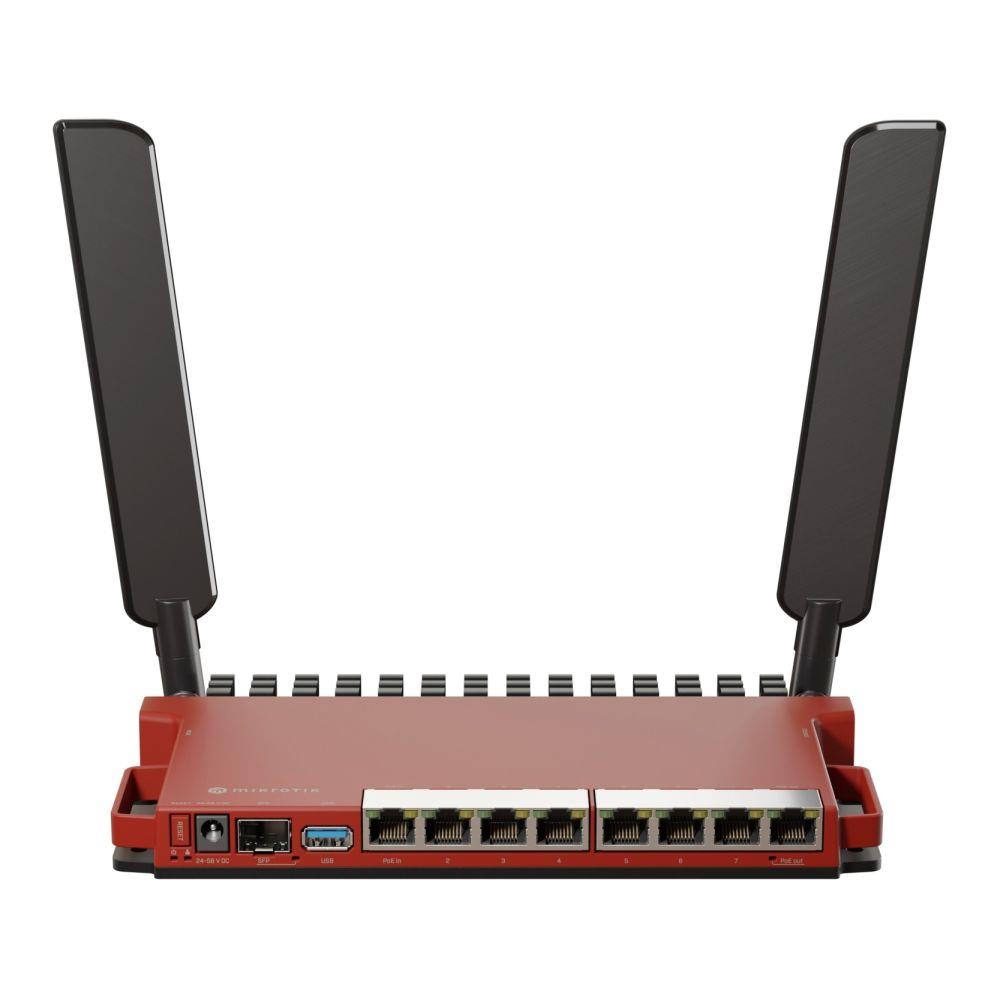 4752224008596  - Incom Group
 Router bezprzewodowy Mikrotik L009UiGS-2HaxD-IN AX600 Wi-Fi 6 8x1GbE 1xSFP PoE