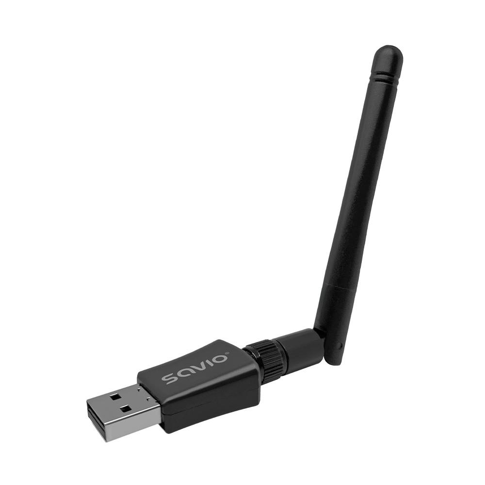  - Incom Group
 5901986048121 Adapter WiFi Savio AK-61, USB 2.0