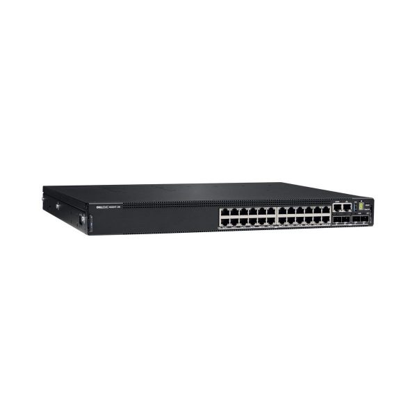  Switch zarządzalny Dell EMC PowerSwitch N3224T 24x 1GbE, 6x 10GbE SFP+  - Incom Group
