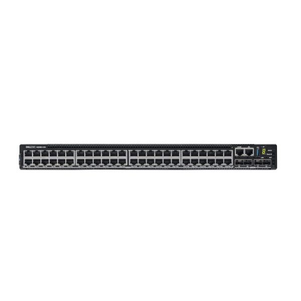 Switch zarządzalny Dell EMC PowerSwitch N2248PX-ON, 48x1/2.5G, PoE 30W/60W, 4x25G, 2x40G Stacking, 1xAC PSU, IO/PS airflow, OS6  - Incom Group
 