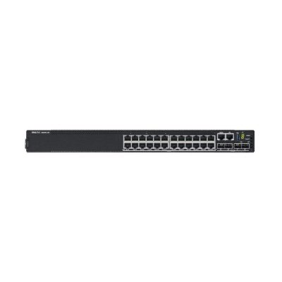 Switch zarządzalny DELL EMC PowerSwitch N2224X-ON, 24x1/2.5G, 4x25G, 2x40G Stacking, 1xAC PSU, IO/PS airflow, OS6   - Incom Group
