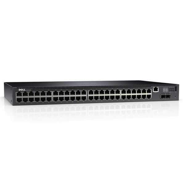   - Incom Group
 Switch zarządzalny Dell Networking N2048P L2 POE+ 48x 1GbE + 2x 10GbE SFP+ fixed ports Stacking IO to PSU air AC