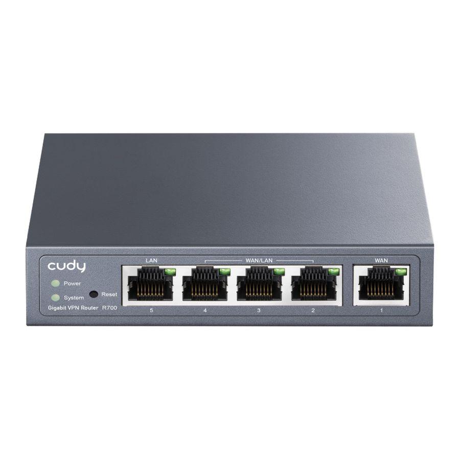 Router Cudy R700 4x1GbE Multi-WAN VPN 6971690792985  - Incom Group
