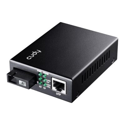 Media konwerter Cudy MC100GSB-20A 10/100/1000M Gigabit Ethernet  - Incom Group
 