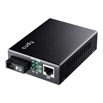 Media konwerter Cudy MC100GSB-20B 10/100/1000M Gigabit Ethernet  - Incom Group
 