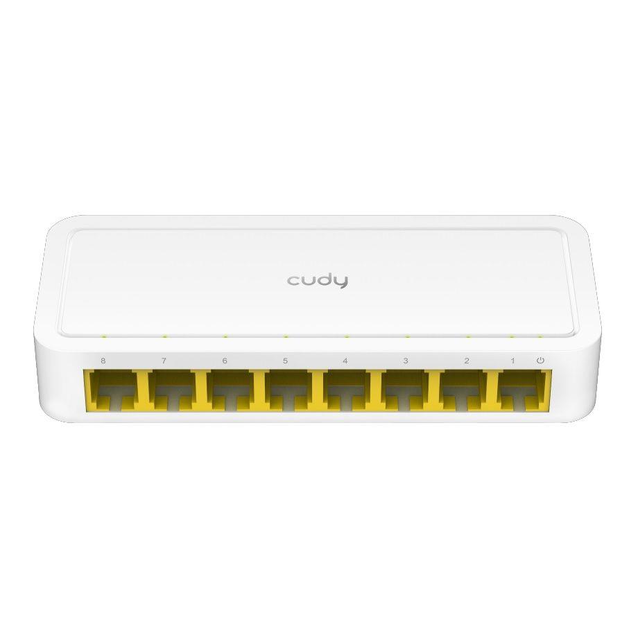 6971690790042 Switch niezarządzalny Cudy FS108D 8x10/100Mbps  - Incom Group
