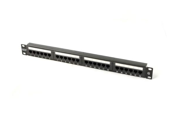 Patch panel DIGITUS 19" 24x RJ45 UTP kat. 5e 1U  - Incom Group
 5907772593233