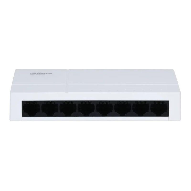 6923172582034 Switch niezarządzalny Dahua PFS3008-8ET-L-V2 8x10/100Mbps  - Incom Group
