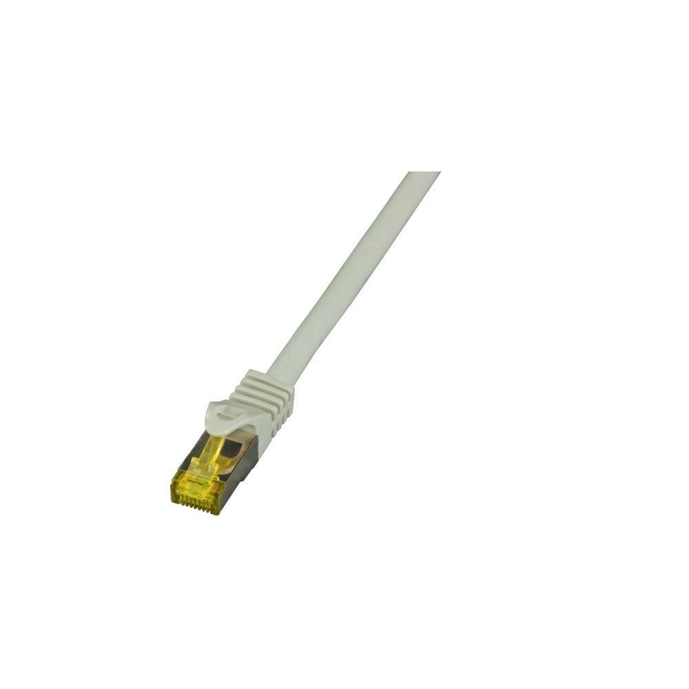 Patchcord 100% miedź EFB Cat.6a LSZH S/FTP, 1m, szary Kabel Cat.7 4049759126728  - Incom Group
