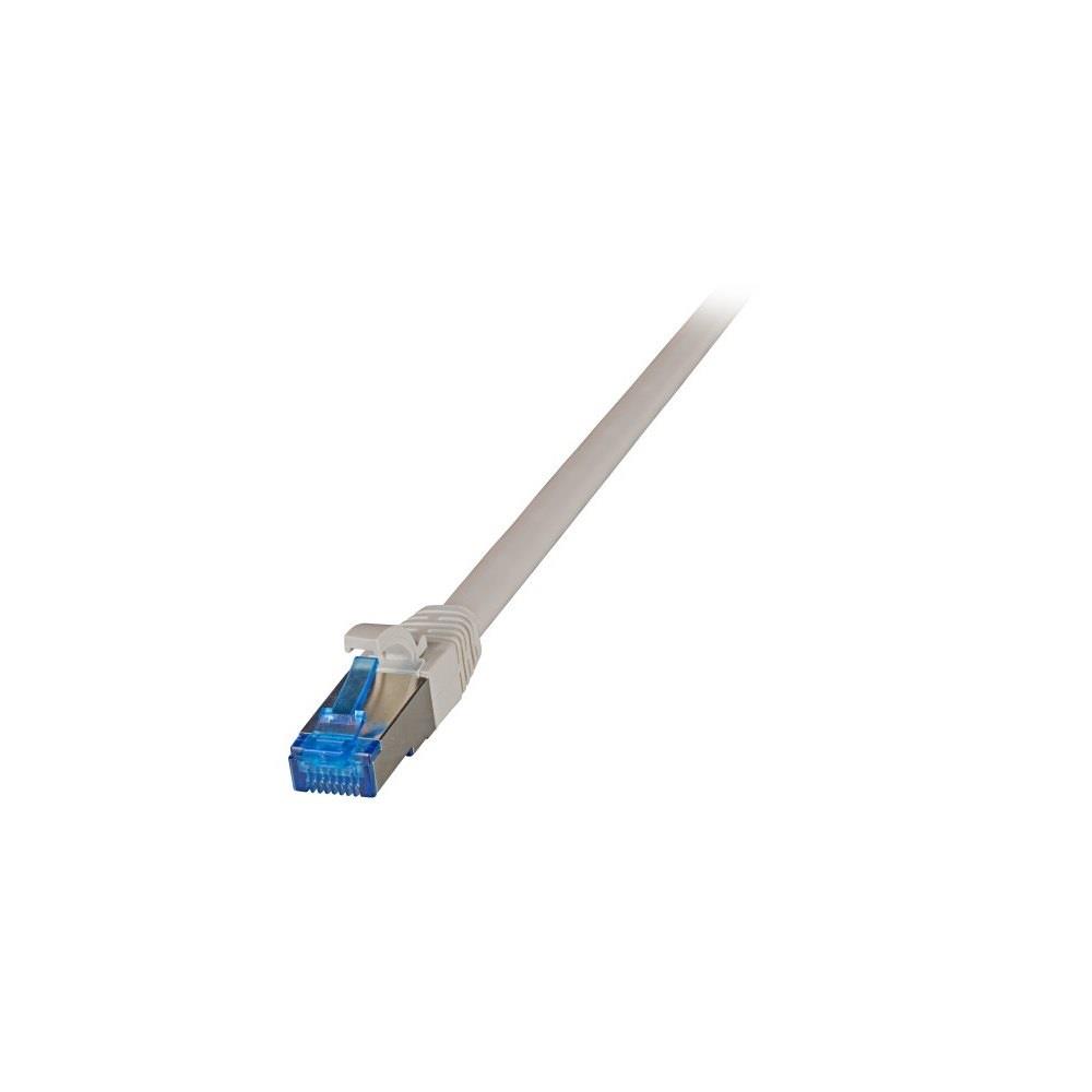 Patchcord 100% miedź EFB Cat.6a Superflex S/FTP, 0,5m, szary 4049759187286  - Incom Group
