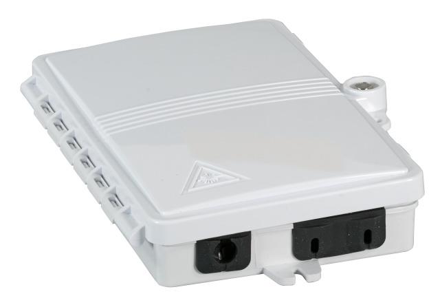 4049759189723 Gniazdo EFB-Elektronik FTTH-BOX-OUT-4 zewnętrzne przyłączeniowe FTTH na 2 adaptery  - Incom Group
