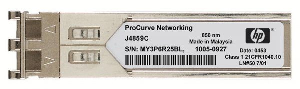 0883585267811  - Incom Group
 Moduł HP X121 1G SFP LC LX Transceiver (J4859C)