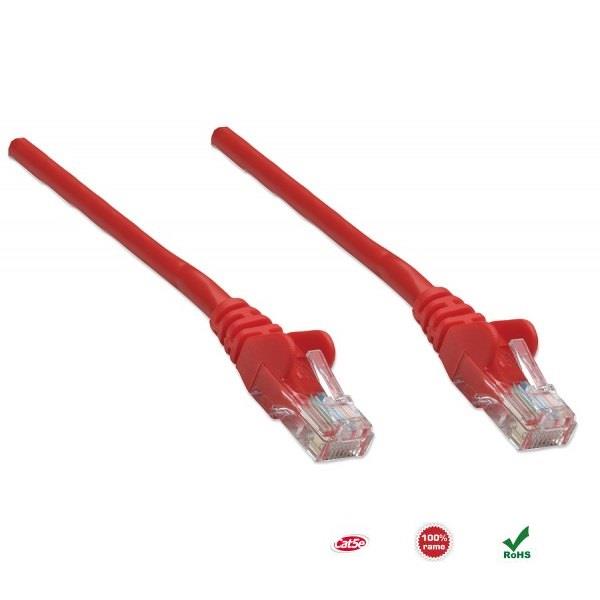  - Incom Group
 0766623325967 PatchCord 100% miedź Intellinet Cat.5e UTP, 10m, czerwony