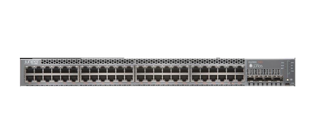 0832938070851 Switch zarządzalny Juniper EX2300-48P 48x10/100/1000 PoE+ 4xSFP+  - Incom Group
