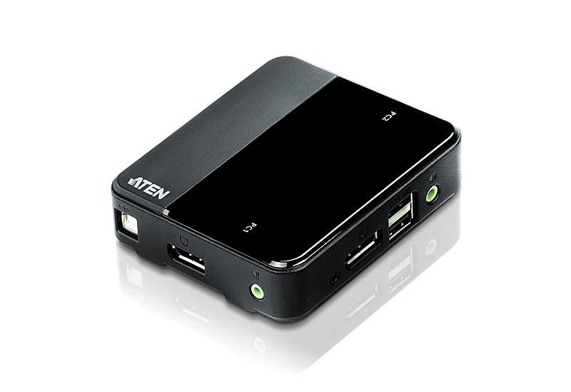 4719264643644  - Incom Group
 Przełącznik KVM ATEN Display Port/USB/Audio CS782DP (CS782DP-AT) 2-port.