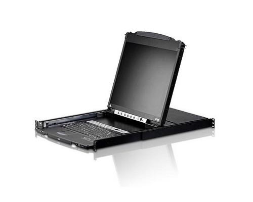 Konsola LCD 19" KVM ATEN CL5816N-ATA (CL5816N-ATA-AG) Dual Rail 16-port. 4719264642548  - Incom Group
