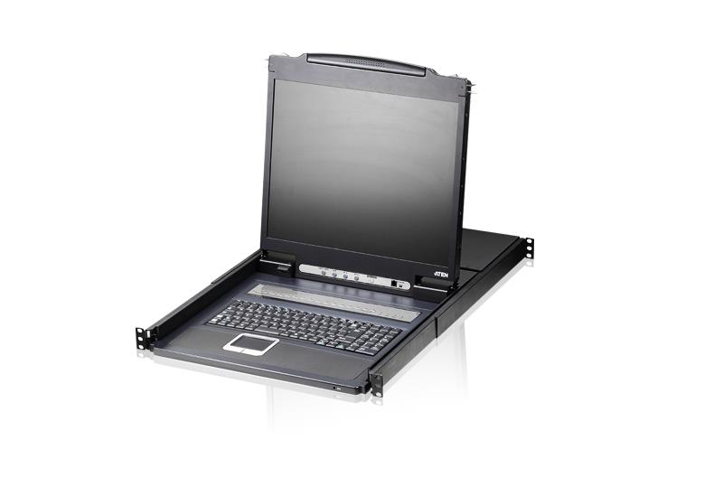 Konsola LCD 19" KVM ATEN CL1308N-ATA-AG 8-port. z kompletem kabli  - Incom Group
 5906395596379