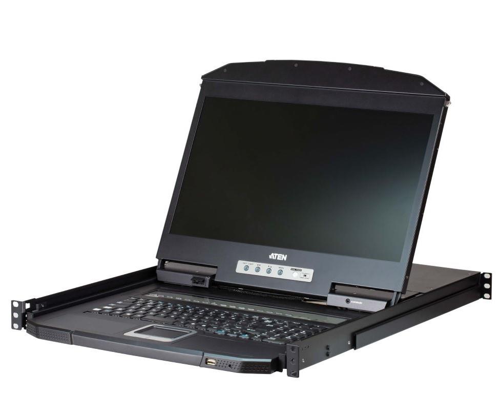 4719264648977  - Incom Group
 Konsola LCD 18.5" Widescreen KVM ATEN CL3108NX-ATA (CL3108NX-ATA-AG) 8-port.