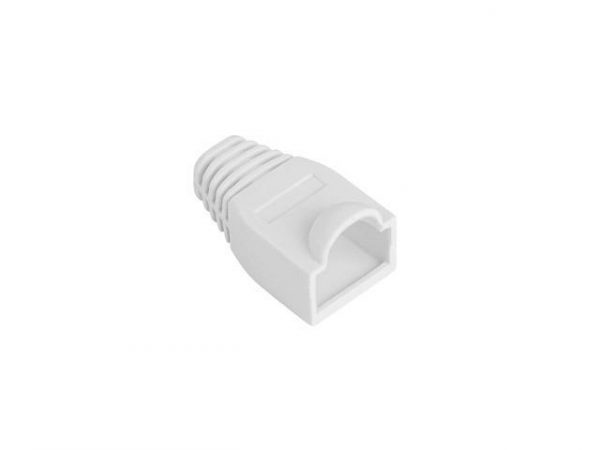 Osłonka na wtyk RJ45 Lanberg 100 szt biała 5901969430547  - Incom Group
