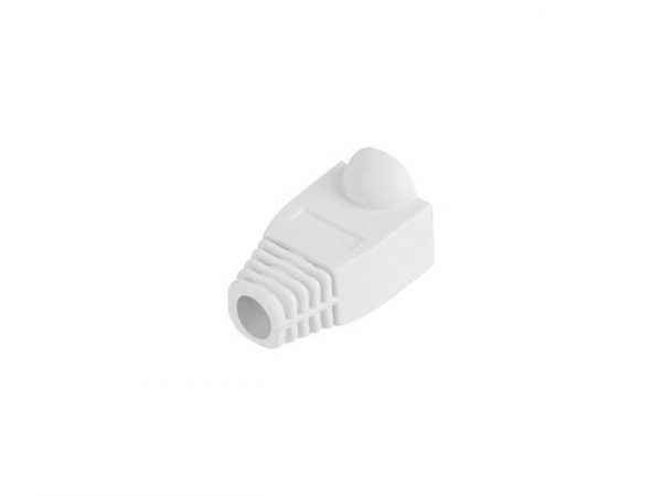 Osłonka na wtyk RJ45 Lanberg 100 szt biała 5901969430547  - Incom Group
