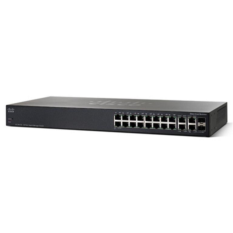  - Incom Group
 Switch zarządzalny Cisco SG300-20 18x100/1000 2xSFP Combo Rack (SRW2016-K9) 0882658295805