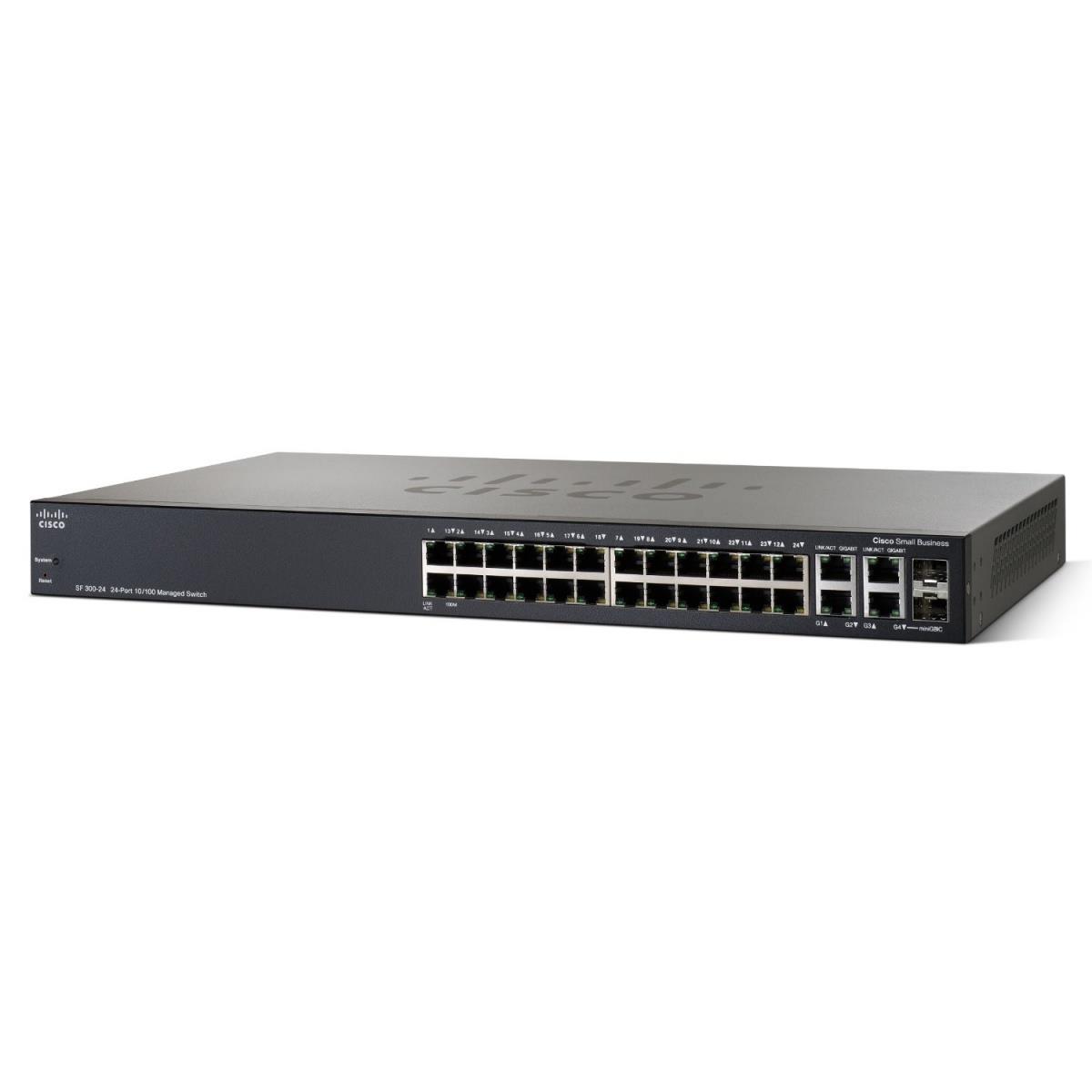  - Incom Group
  Switch zarządzalny Cisco SF300-24PP 24x10/100 PoE+ 2xSFP 2xGB