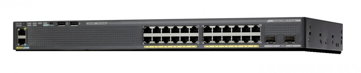 0882658610301  - Incom Group
 Switch zarządzalny Cisco WS-C2960X-24TS-LL 24xGE, 2x SFP, LAN Lite