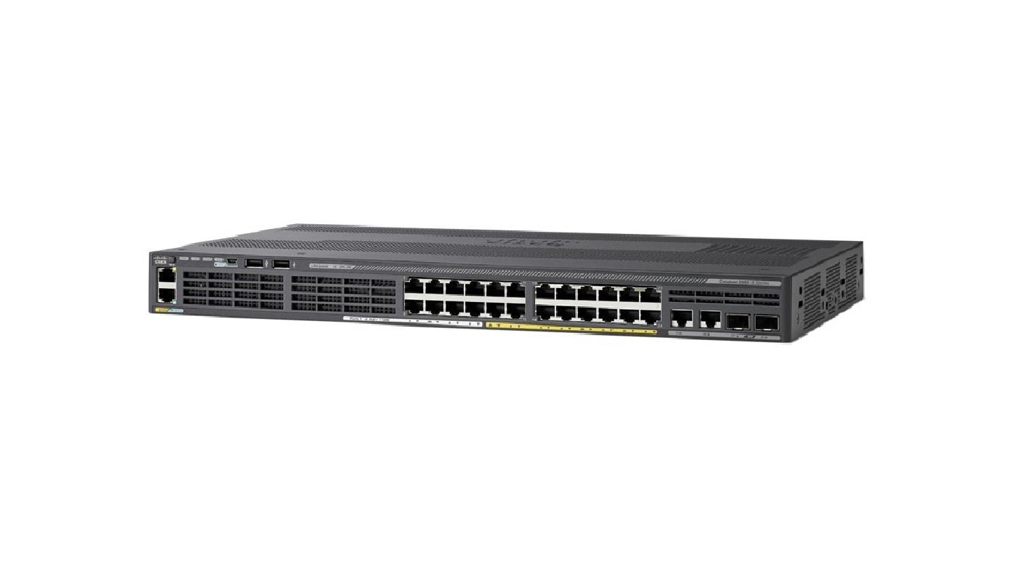 Switch zarządzalny Cisco Catalyst 2960-X 24 GigE, PoE 370W, 4 x 1G SFP, LAN Base  - Incom Group
 0882658554339